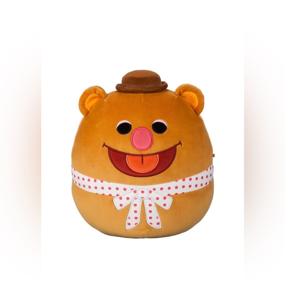 Disney The Muppets Fozzie Bear Squishmallows 10" Plush,Plushie,Kids Toy,NWT - Picture 1 of 3